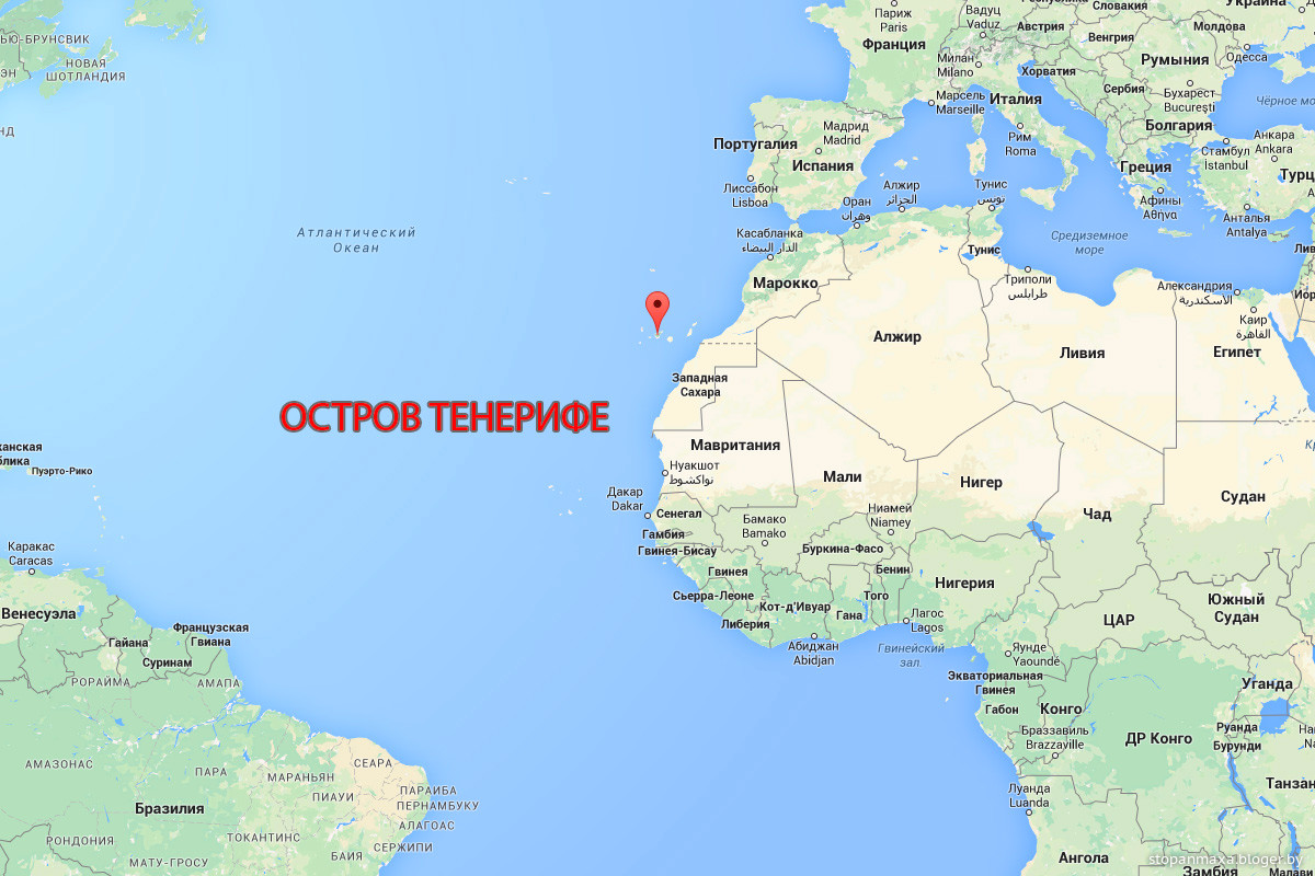 Тёнерифе где находится Тёнерифе где находится